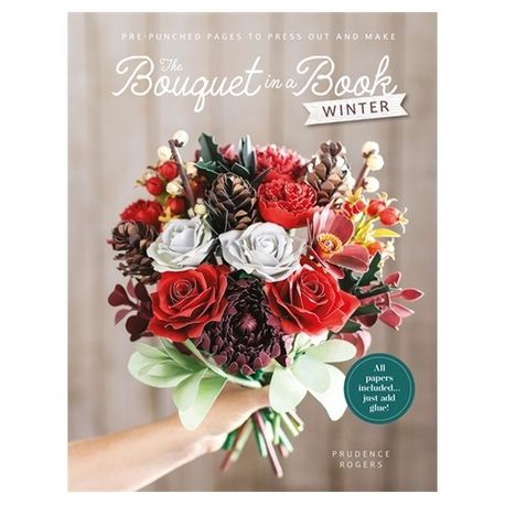 The Bouquet in a Book - Winter Flowers Papercraft Kit
