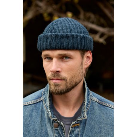 Pachamama Spruce Merino Fisherman Beanie Hat