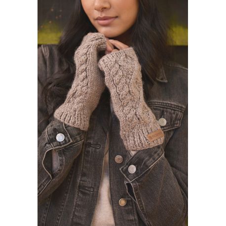 Pachamama Enniskerry Mushroom Merino Handwarmers