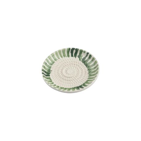 Selbrae House Green Stripe Ceramic Garlic Grater