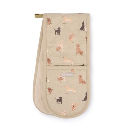 Sophie Allport Labradors &amp; Retrievers Double Oven Glove