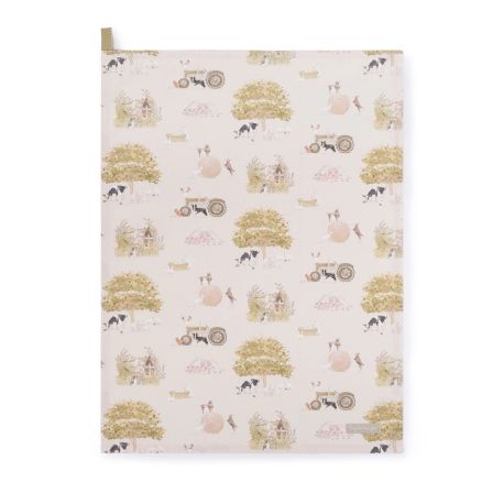 Sophie Allport Farm Friends Tea Towel