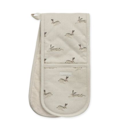 Sophie Allport Hare Double Oven Glove