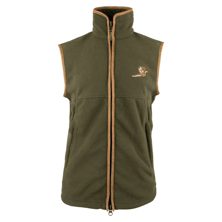 Jack Pyke Countryman Fleece Gilet Pheasant Dark Olive