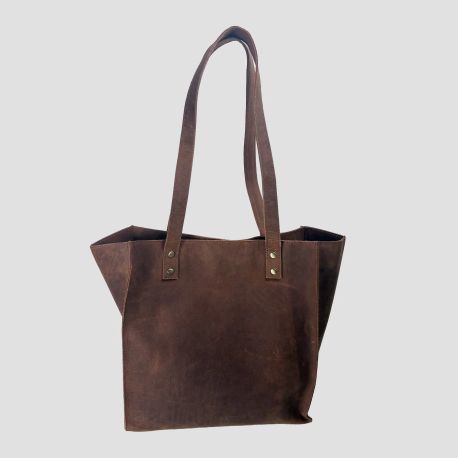 Grays Charlotte Tote Bag in Hunter Leather with Snaffle Bit